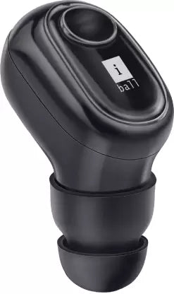 iball Nano Earwear T9 Bluetooth Headset (Black, True Wireless) iball Nano Earwear T9 Bluetooth Headset (Black, True Wireless)